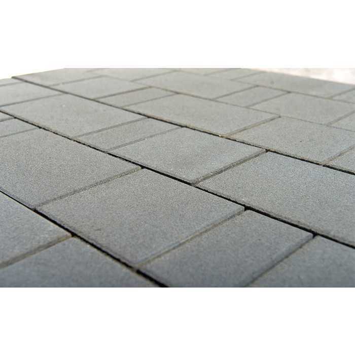 Плитка тротуарная BRAER Старый город Ландxаус серый, толщина 80 мм