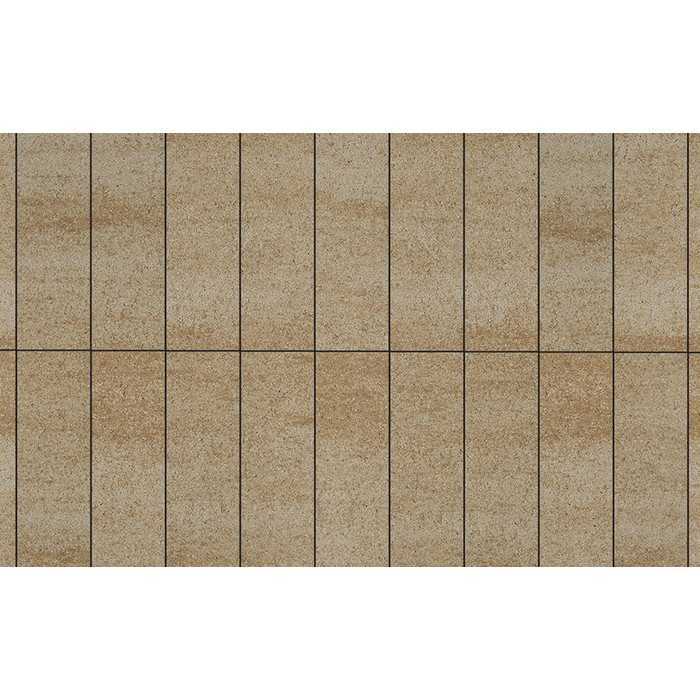 Плитка тротуарная Прямоугольник (Ла-Линия) В.11.П.10 Искусственный камень Степняк 400x100x100 мм